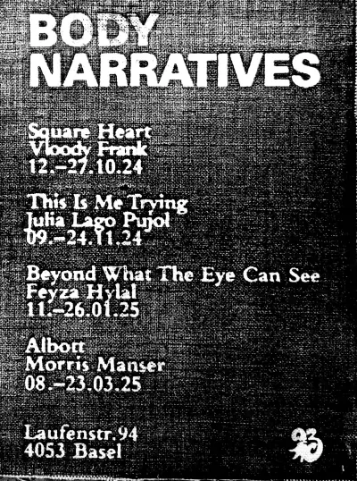 Cover: Body Narratives — Programm aus textilen Positionen