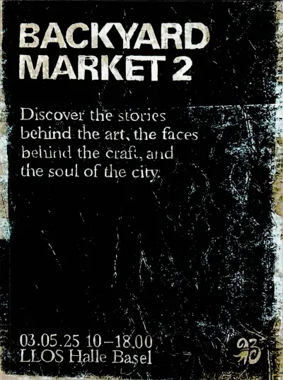 Cover: Backyard Market 2 — Dokumentation des Kunst- und Designmarkts